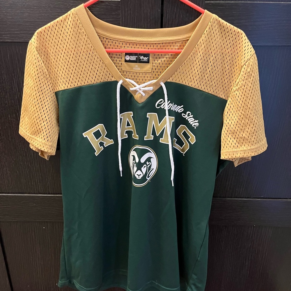 Gold Mesh CSU Jersey for Women